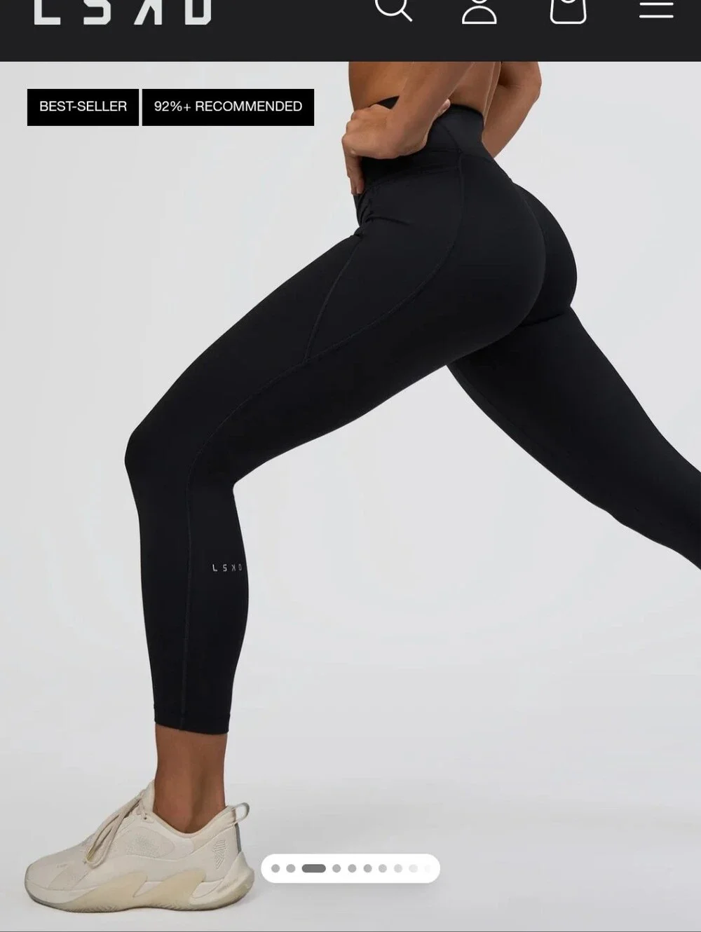 LSKD Fusion Ultra High-Rise 7/8 Legging Pockets
